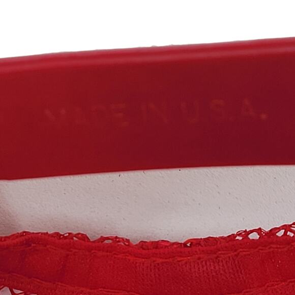 Vintage Ronilan BASF Red Mesh Trucker Hat Snapback Cap - Picture 6 of 11